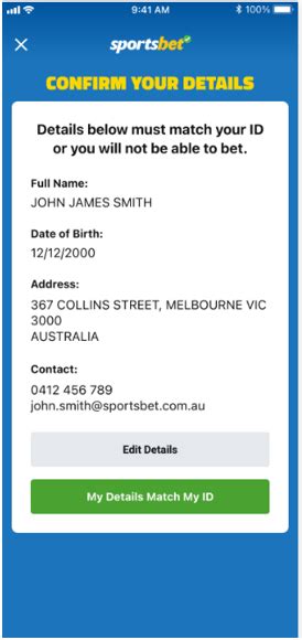how to verify sportsbet account|Verifying Your Account With Certified Documents .